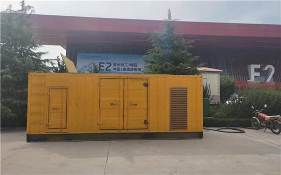 萝北1200KW发电机出租