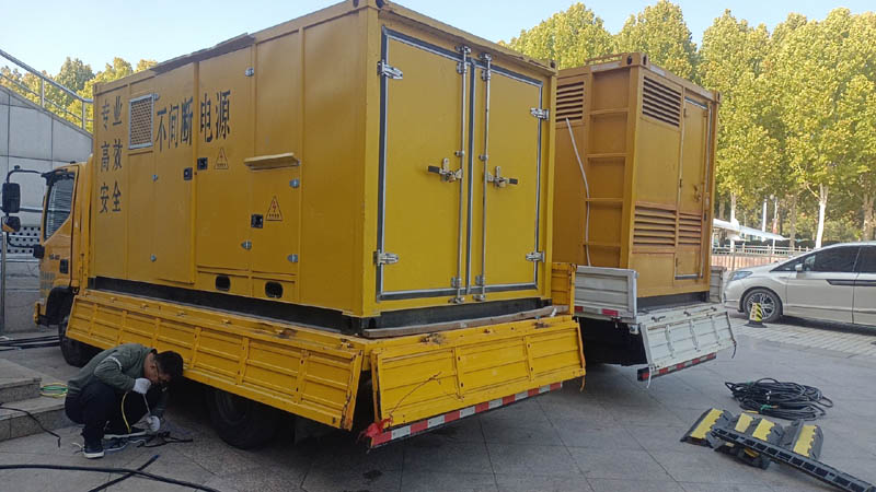 萝北柴油发电机组和UPS电源配合使用时的注意事项